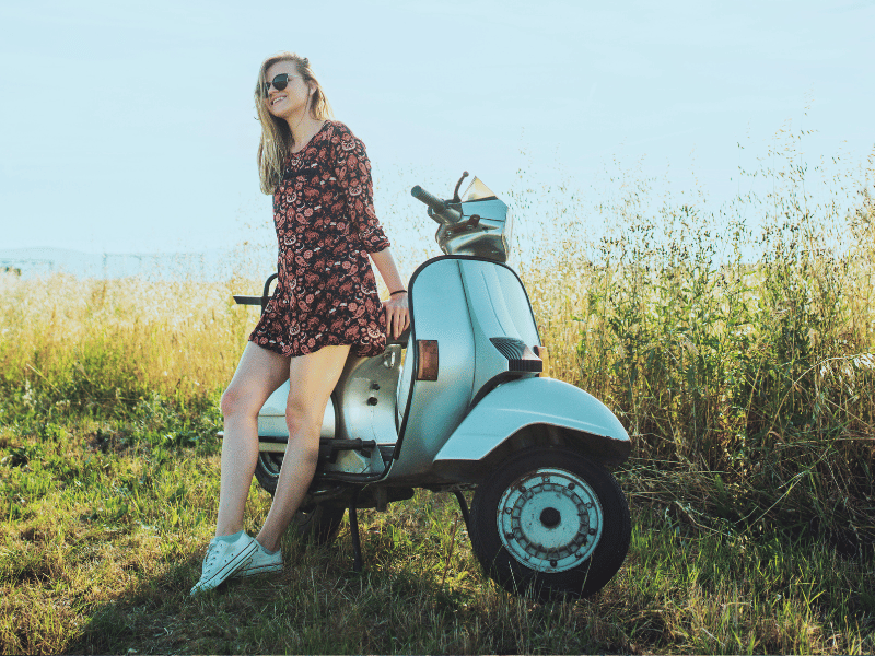 cyclomoteur vespa